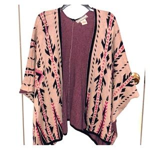 Bohemian Aztec cardigan